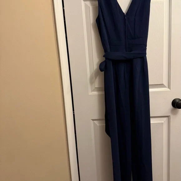 Lilly Pulitzer Navy Blue Jannah Jumpsuit - Picture 2 of 5